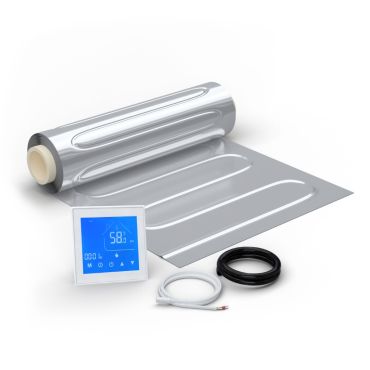 Alu Heizmatten Set AZ-80 mit Thermostat MCS 450 Touch weiß