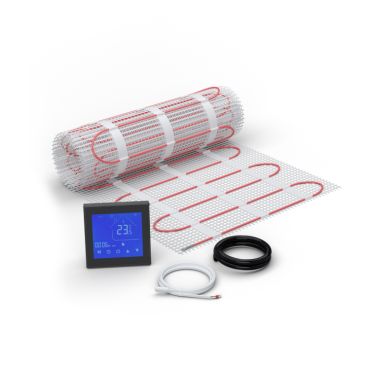 Heizmatten Set BZ-150 mit Thermostat MCS 450 Touch schwarz