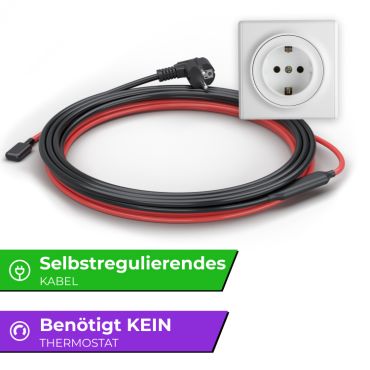 Selbstlimierendes Rohrbegleitheizung F 