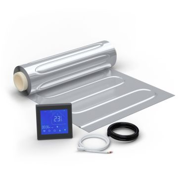 Alu Heizmatten Set AZ-80 mit Thermostat MCS 450 WIFI Touch schwarz