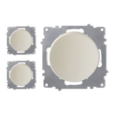 3x Ein-Aus-Lichtschalter Set - beige