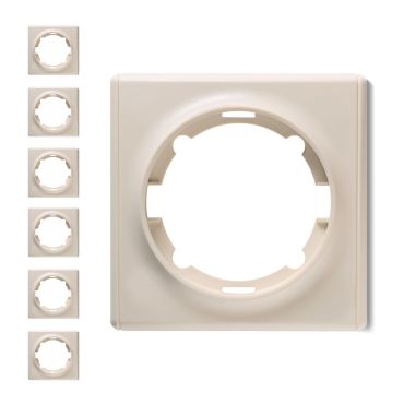 7x Florence Abdeckrahmen Set - beige