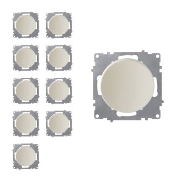 10x Ein-Aus-Lichtschalter Set - beige