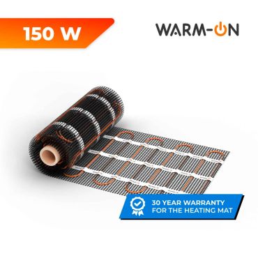 Zweiader-Heizmatte WARMON CLASSIC 150 W/m², selbstklebend