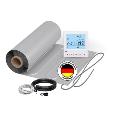 Heizmatte WARMON ALU 150 W/m² inkl. TS 50 Thermostat digital