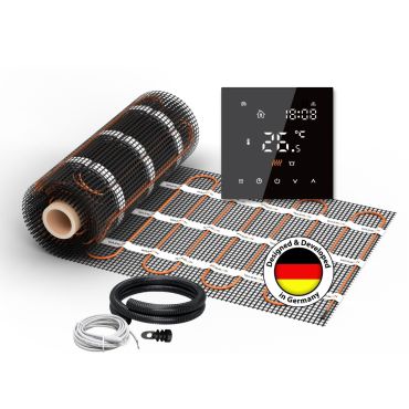 Heizmatte WARMON CLASSIC LIGHT 100 W/m² inkl. digital Thermostat TS 300-Serie