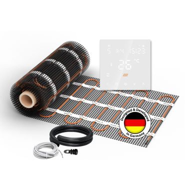 Heizmatte WARMON ULTRA 200 W/m²  inkl. Smart WiFi Thermostat TS-300-Serie