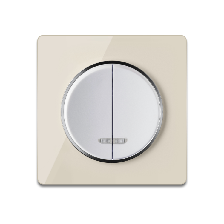 Retrotouch RTS2040 Designer-Lichtschalter 3-fach Touch-Einzelschaltung Mit Fernbedienung Glas