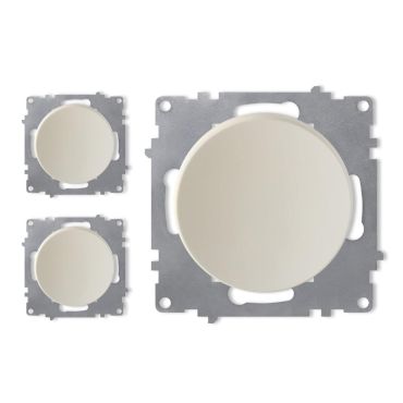3x Ein-Aus-Lichtschalter Set - beige