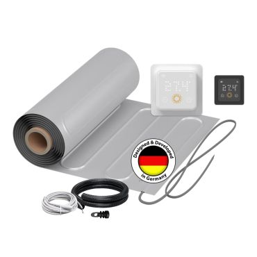 Heizmatte WARMON ALU 150 W/m² inkl. WiFi Thermostat TS 500