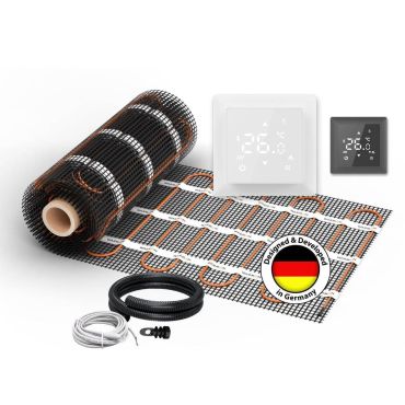 Heizmatte WARMON ULTRA 200 W/m² mit Thermostat TS 100 Serie