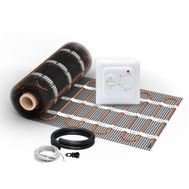 Heizmatte WARMON CLASSIC 150 W/m² inkl. TS 25 Raumthermostat Analog