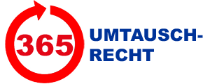 365 Tage Umtauschrecht