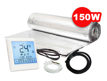 Alu-Heizmatten für Bodenheizung unter Parkett, Laminat, Teppich Alu-Heizmatten für Bodenheizung unter Parkett, Laminat, Teppich