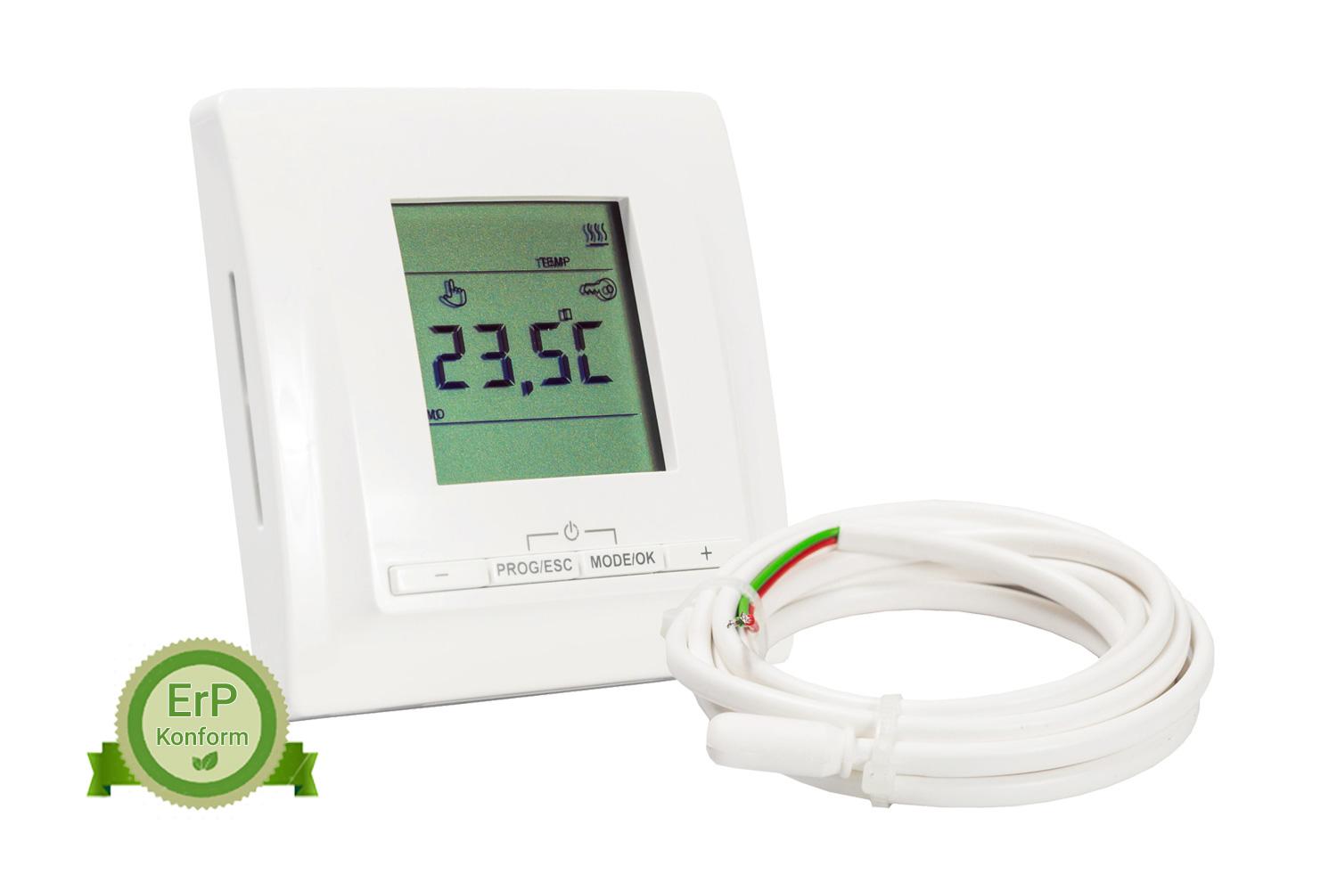 Thermostat digital für elektrische Bodenheizungen