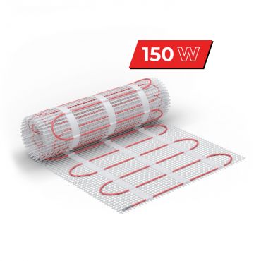 Heizmatte BZ-150, 150 W/m² für Fliesen, verklebte Bodenbeläge